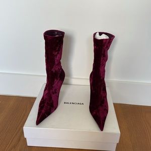 Balenciaga sock boot heels